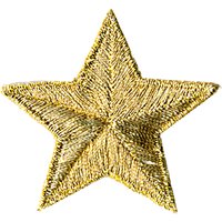 La Stephanoise Iron On Large Star, Gold