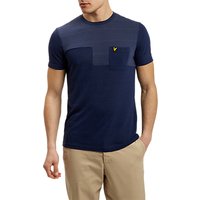 Lyle & Scott Patchwork T-Shirt, Navy