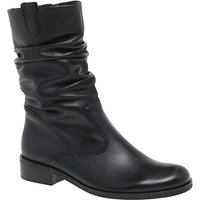 Gabor Trafalgar Wide Fit Calf Boots, Black