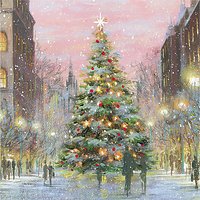 Almanac Christmas Eve Charity Christmas Cards, Pack Of 6