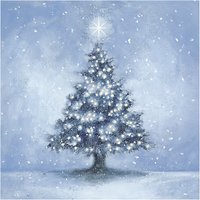 Almanac Midnight Fir Charity Christmas Cards, Pack Of 6