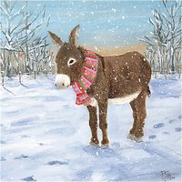 Almanac Little Donkey Charity Christmas Cards, Pack Of 6