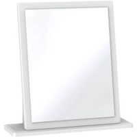 Rosa White Mirror (H)510mm (W)480mm