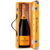 Veuve Cliquot Yellow Label Champagne Gift Trunk, 75cl