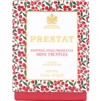 Prestat Popping Pink Prosecco White Chocolate Truffles, 175g