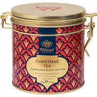 Whittard Christmas Clip Top Tea Tin, 140g