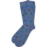 Barbour Beetle Socks, Blue