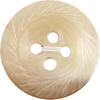 Groves Rimmed Button, 17mm, Pack Of 5