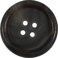 Groves Rimmed Button, 25mm, Pack Of 2
