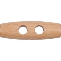 Groves Wooden Toggle Button, 40mm, Pack Of 2