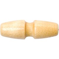 Groves Wooden Toggle Button, 35mm, Pack Of 3