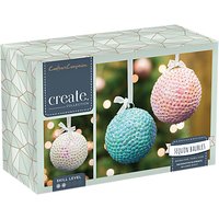 Crafter's Companion Make Your Own Sequin Baubles Craft Kit, Pack Of 3