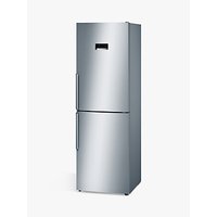 Bosch KGN34XL35G Freestanding Fridge Freezer, A++ Energy Rating, 60cm Wide, Stainless Steel