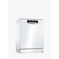 Bosch SMS67MW01G Freestanding Dishwasher, White
