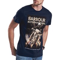 Barbour International Shift T-Shirt, Navy