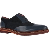 Ted Baker Saskat Oxford Suede Leather Shoes, Dark Blue