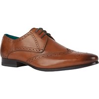 Ted Baker Albbin Wing Tip Shoes, Tan