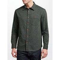 JOHN LEWIS & Co. Pin Dot Textured Shirt, Green