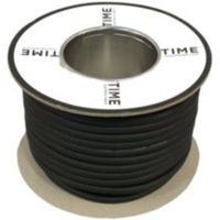 Time 3 Core Round Flexible Cable 1.5mm² 3183Y Black 25m