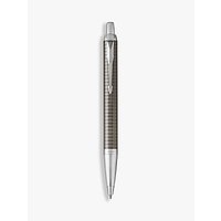 Parker IM Premium Chiselled Ballpoint Pen, Gunmetal