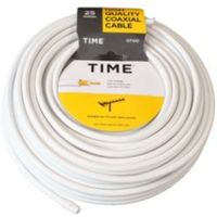 Time GT100 Digital Coaxial Cable White 25m