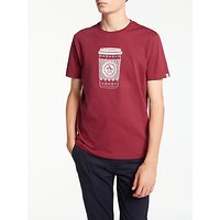 Original Penguin Christmas In A Cup T-Shirt, Rio Red