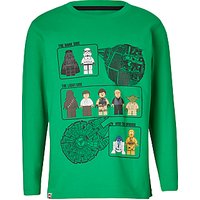 LEGO Children's Star Wars T-Shirt, Green