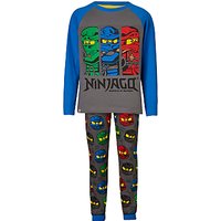 LEGO Ninjago Children's Print Pyjamas, Grey