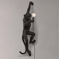 Seletti Hanging Monkey Wall Light, Black