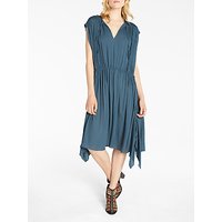 AND/OR Thea Tie Dress, Teal
