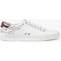 Ash Dazed Stud Lace Up Trainers, White