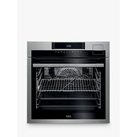 AEG BSE792320M Single Oven With Steam, Stainless Steel
