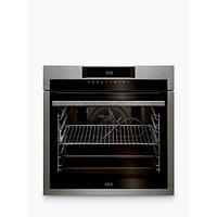 AEG BPE742320M Built-In Single SenseCook Electric Oven, Stainless Steel