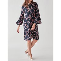 Y.A.S Coller Printed Dress, Night Sky