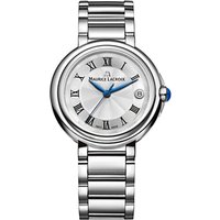 Maurice Lacroix FA1007-SS002-110-1 Women's Fiaba Date Bracelet Strap Watch, Silver