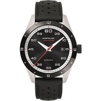 Montblanc 116059 Men's Timewalker Automatic Date Rubber Strap Watch, Black