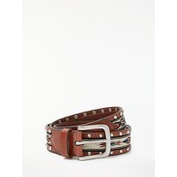 AND/OR Kelly Aztec Embroidered Belt, Tan