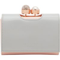 Ted Baker Emmey Leather Small Pearl Bobble Purse