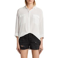 AllSaints Milson Shirt, Chalk White