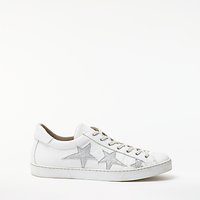 AND/OR Evita Star Lace Up Trainers, White
