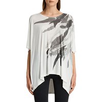 AllSaints Wing Dream T-Shirt, Chalk White/Black