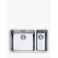 Franke Kubus KBX 160 45-20 Undermounted Left Hand 1.5 Bowl Kitchen Sink, Stainless Steel