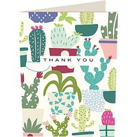 Caroline Gardner Cactus Thank You Notecards, Pack Of 10