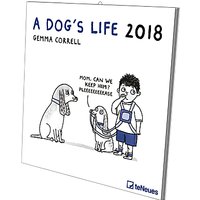 Gemma Correll A Dog's Life 2018 Calendar