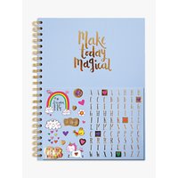 Rachel Ellen Unicorn A4 Personalisable Notebook