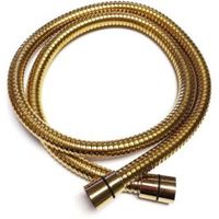Triton Gold Effect Stainless Steel Shower Hose 1.25m