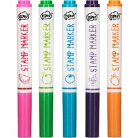 NPW Scented Stamp Markers, Pack Of 5