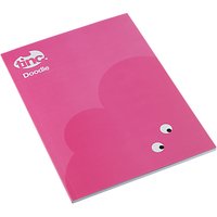 Tinc A4 Mallow Doodle Notebook, Pink