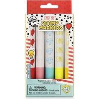 NPW Vibe Squad Stamp Marker Pens, Pack Of 5