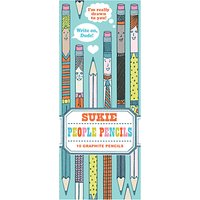 Chronicle Books Sukie People Pencils, Pack Of 10